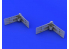 Eduard kit d'amelioration brassin 672065 Aerofreins F-16 Tamiya 1/72