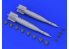 Eduard kit d'amelioration brassin 672052 GBU-10 Paveway II 1/72