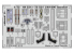 Eduard photodecoupe avion 73524 JAS-39C S.A. Revell 1/72