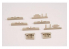 CMK kit d'amelioration 7315 Structure d'aile pour Hurricane Mk.I 1/72