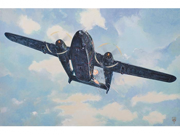 Roden maquettes avion 322 FAIRCHILD AC-119K STINGER 1/144