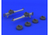 Eduard kit d'amelioration avion brassin 648204 Armement Lewis Mk.II WWI 1/48