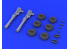 Eduard kit d'amelioration avion brassin 648204 Armement Lewis Mk.II WWI 1/48