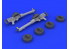 Eduard kit d'amelioration avion brassin 648204 Armement Lewis Mk.II WWI 1/48
