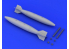 Eduard kit d'amelioration avion brassin 648212 Bombes Mk.84 1/48