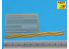 Aber 24037 photodecoupe Fixations de garde boue camion 1/24