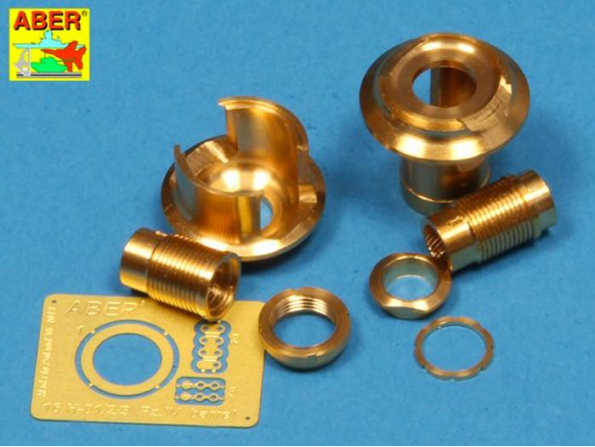 Aber 16L11 Frein de bouche pour canon 7,5cm Pzkpfw.IV Ausf. H & J 1/16