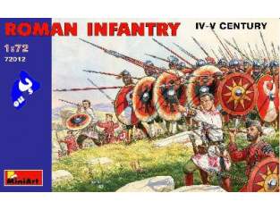 Mini art figurine historique 72012 INFANTERIE ROMAINE 1/72