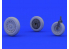 Eduard kit d'amelioration avion brassin 648214 Roues A-4E/F Hasegawa - Eduard 1/48
