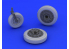 Eduard kit d'amelioration avion brassin 648214 Roues A-4E/F Hasegawa - Eduard 1/48