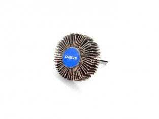 Rota Craft outillage RAB1120 TAMBOUR ABRASIF A PÂLES Grain 120 5 X 5 X 2.35MM