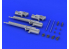 EDUARD Brassin super detaillage 632059 Gun Spandau WWI MG 08/15 1/32