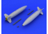 Eduard kit d'amelioration avion brassin 648221 Bombes Mk.84 retarded fin 1/48