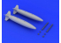 Eduard kit d'amelioration avion brassin 648221 Bombes Mk.84 retarded fin 1/48