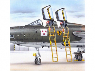 Plus Model AL4040 Echelles pour F-105 F/G 1/48