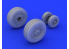 Eduard kit d'amelioration brassin 672078 Roues F-4J Academy 1/72