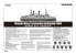 Trumpeter maquette bateau 05338 CUIRASSE RUSSE "TSAREVITCH" 1904 1/350