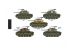 Bronco maquette militaire CB 35072 M-24 "Chaffee" (Version Après-guerre) en Service Asian Army Force 1/35