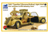 Bronco maquette militaire CB 35156 DAK "Topolino" avec equipage et remorque 1/35
