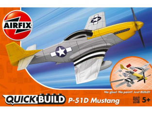 AIRFIX MAQUETTE ENFANT J6016 QUICK BUILD P-51D Mustang