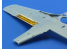 Eduard photodecoupe avion 72612 Volets d'atterrissage Fw 190A-8 Eduard 1/72