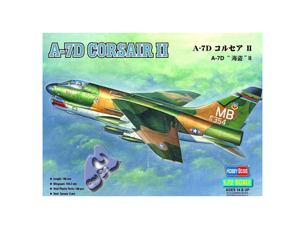 Hobby Boss maquette avion 87203 A-7D Corsair II 1/72
