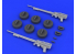 Eduard kit d'amelioration avion brassin 648205 Lewis Mk.III WWI Gun 1/48