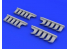 EDUARD Brassin super detaillage 632066 Pipes d'échappement Mosquito Mk.VI Tamiya 1/32