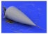 Eduard kit d'amelioration avion brassin 648033 Radar F-16 Fin de production Tamiya 1/48