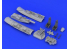 Eduard kit d'amelioration brassin 672077 Cockpit UTI MiG-15 Eduard 1/72