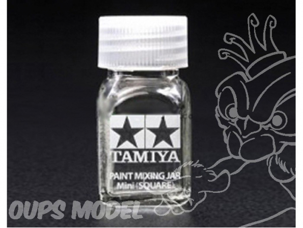 Tamiya 81043 Pot à peinture mini (carré)