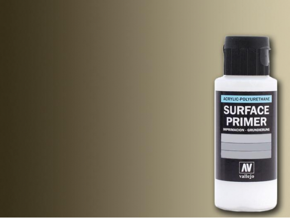 Vallejo Surface Primer 73608 Appret acrylique Polyuréthane Olive Drab US 60ml