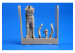 Cmk figurine F48279 Commandant de char allemand WWII 1/48