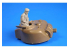 Cmk figurine F35258 Commandant de char us dans la tourelle en tenu d'hivers 1944 1/35