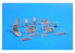 CMK kit d'amelioration 4322 Spitfire Mk.Vb interieur set 1/48
