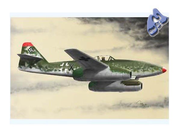 TRUMPETER maquette avion 01318 MESSERSCHMITT Me262 A-2a 1/144