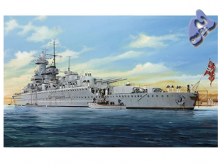 Trumpeter maquette bateau 05316 "ADMIRAL GRAF SPEE" 1/350