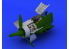 Eduard kit d'amelioration brassin 672088 Moteur et Guns de fuselage Focke Wulf Fw 190A-8 Eduard 1/72