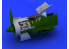 Eduard kit d'amelioration brassin 672088 Moteur et Guns de fuselage Focke Wulf Fw 190A-8 Eduard 1/72