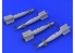 Eduard kit d'amelioration avion brassin 648236 GBU-16 1/48