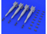 Eduard kit d'amelioration avion brassin 648236 GBU-16 1/48