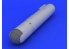 Eduard kit d'amelioration avion brassin 648237 AN/AAQ-28 (V) Litening pod 1/48