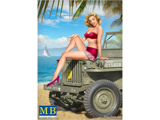 Master Box personnages 24006 SERIE PIN UP SAMANTHA 1/24