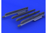 Eduard kit d'amelioration avion brassin 648207 IRIS-T 1/48