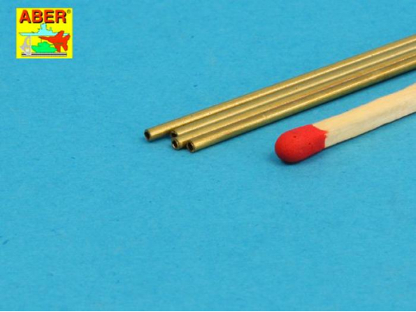 Aber accessoire BT13x02 Set de 4 tubes laiton 1,3 x 0,2mm