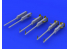 Eduard kit d'amelioration brassin 672092 M-2 Browning guns 1/72