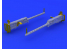 Eduard kit d'amelioration brassin 672092 M-2 Browning guns 1/72
