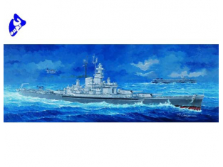 Trumpeter maquette bateau 05306 USS BB-59 " MASSACHUSETTS" 1/350
