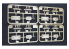 BRONCO maquette militaire NB5037 USMC M1114 Up-Armoured Tactival Vehicle x6 1/350