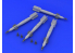 Eduard kit d'amelioration brassin 632072 Bombes GBU-12 1/32